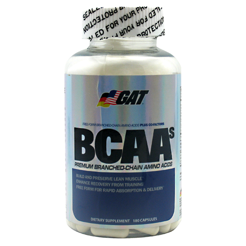 (image for) GAT BCAAs 180 Capsules